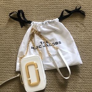 Marc Jacobs Hot Shot Camera Bag White